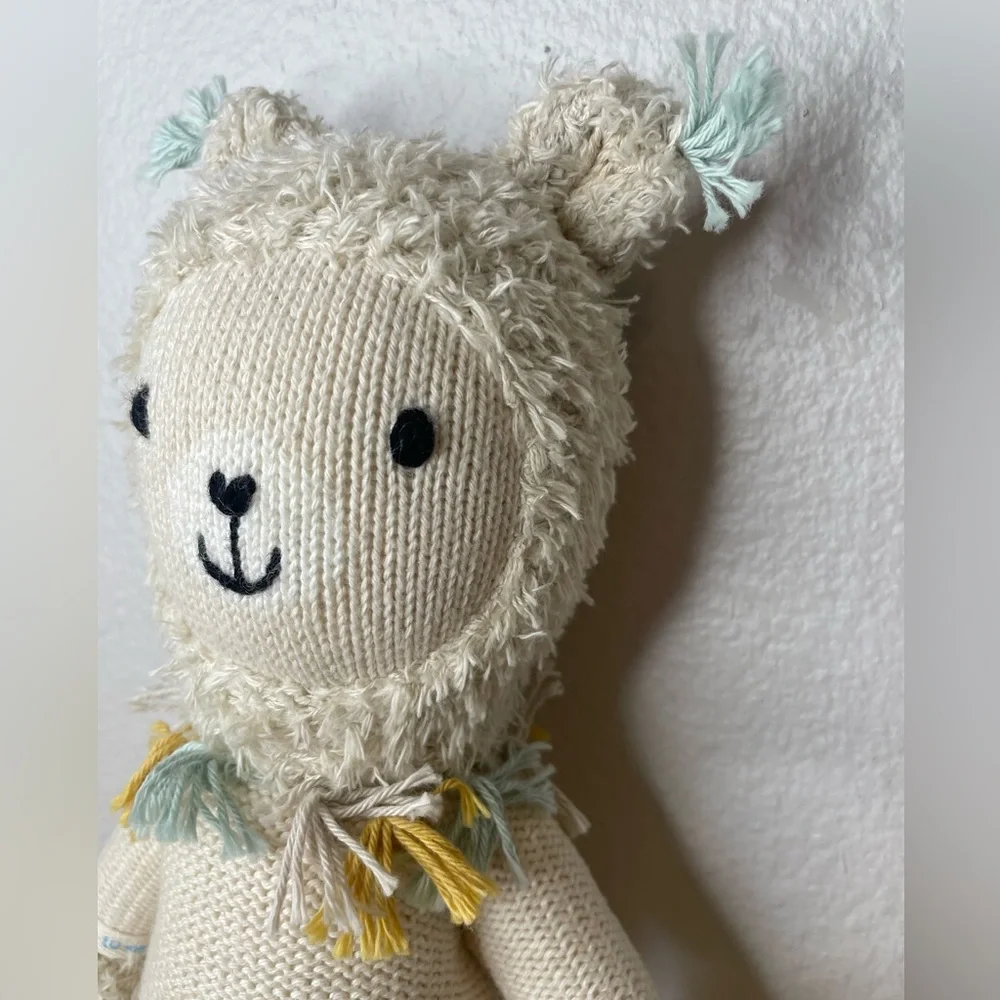 Cuddle + Kind Lucas the llama plush- 13”